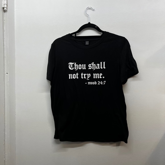 Thou Shall Not Try Me Tee - Picture 3 of 3